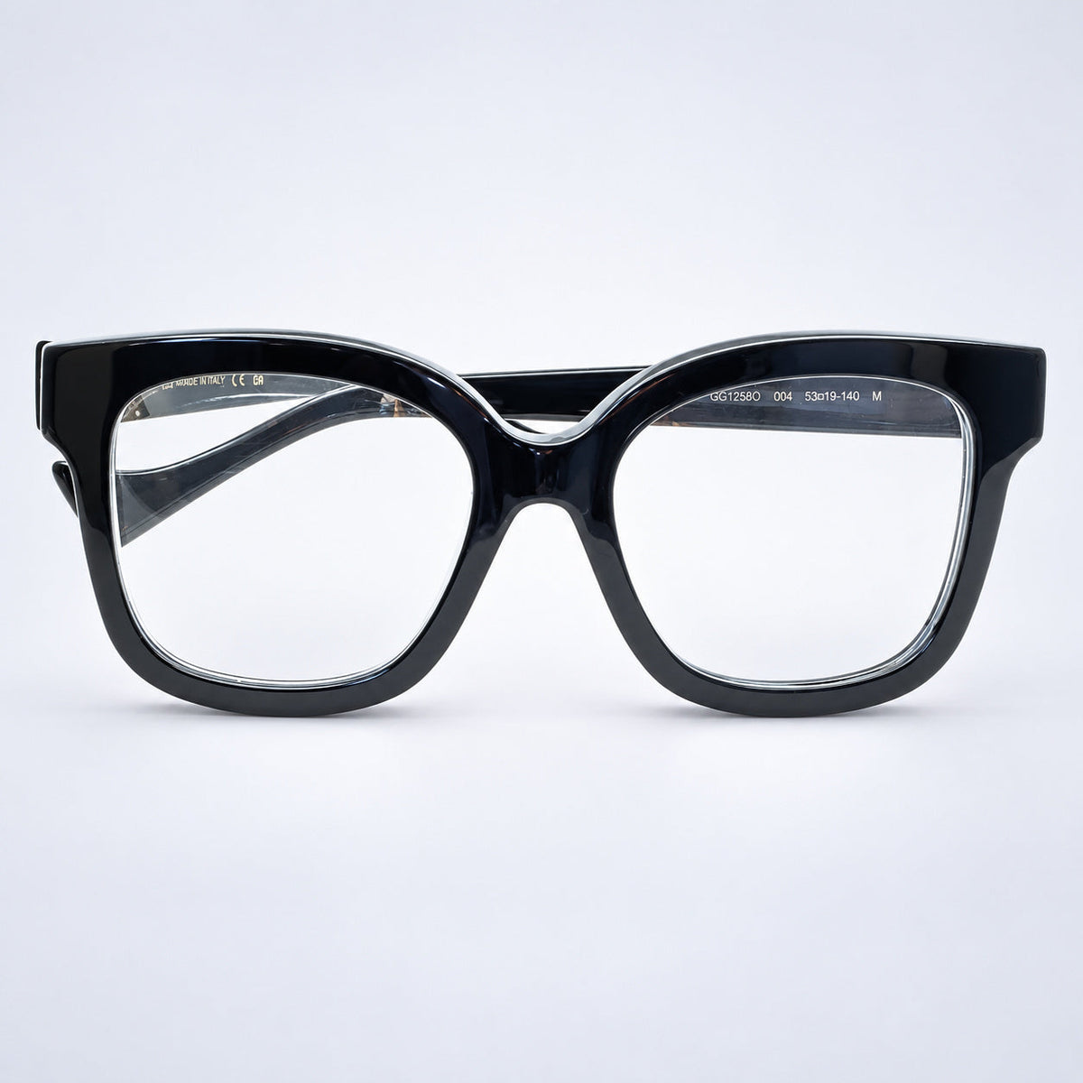 GUCCI GG 1258O 004 53mm Eyewear FRAMES Glasses RX Optical Eyeglasses New - Italy