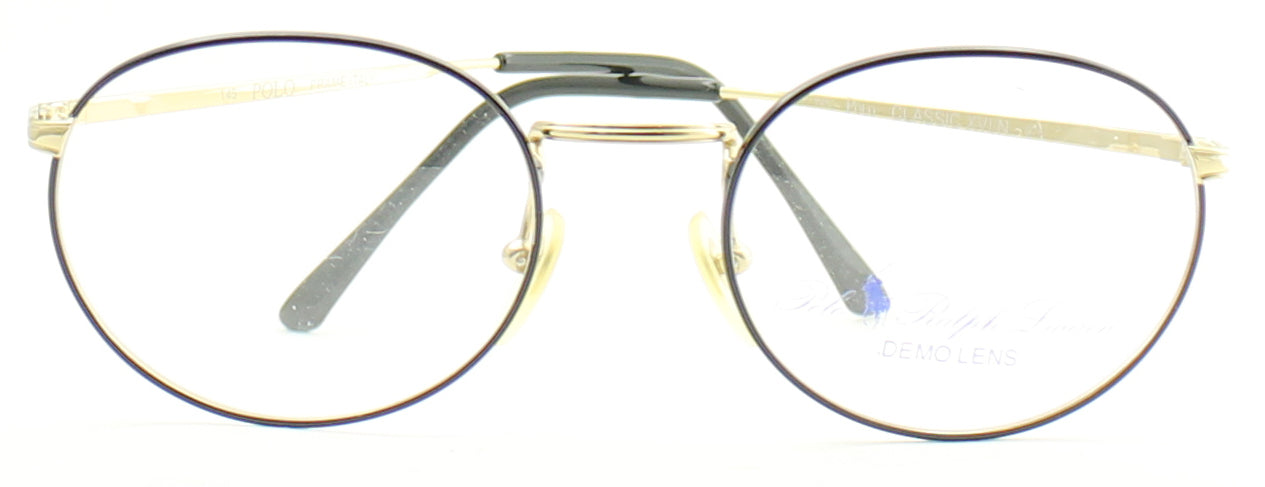RALPH LAUREN POLO Classic XVI/N 075 RX Optical Eyewear FRAMES Glasses Italy -New