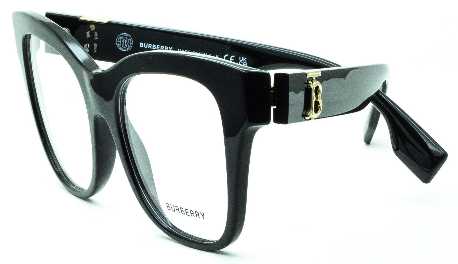 BURBERRY B 2388 3001 52mm Eyewear FRAMES RX Optical Glasses Eyeglasses New Italy