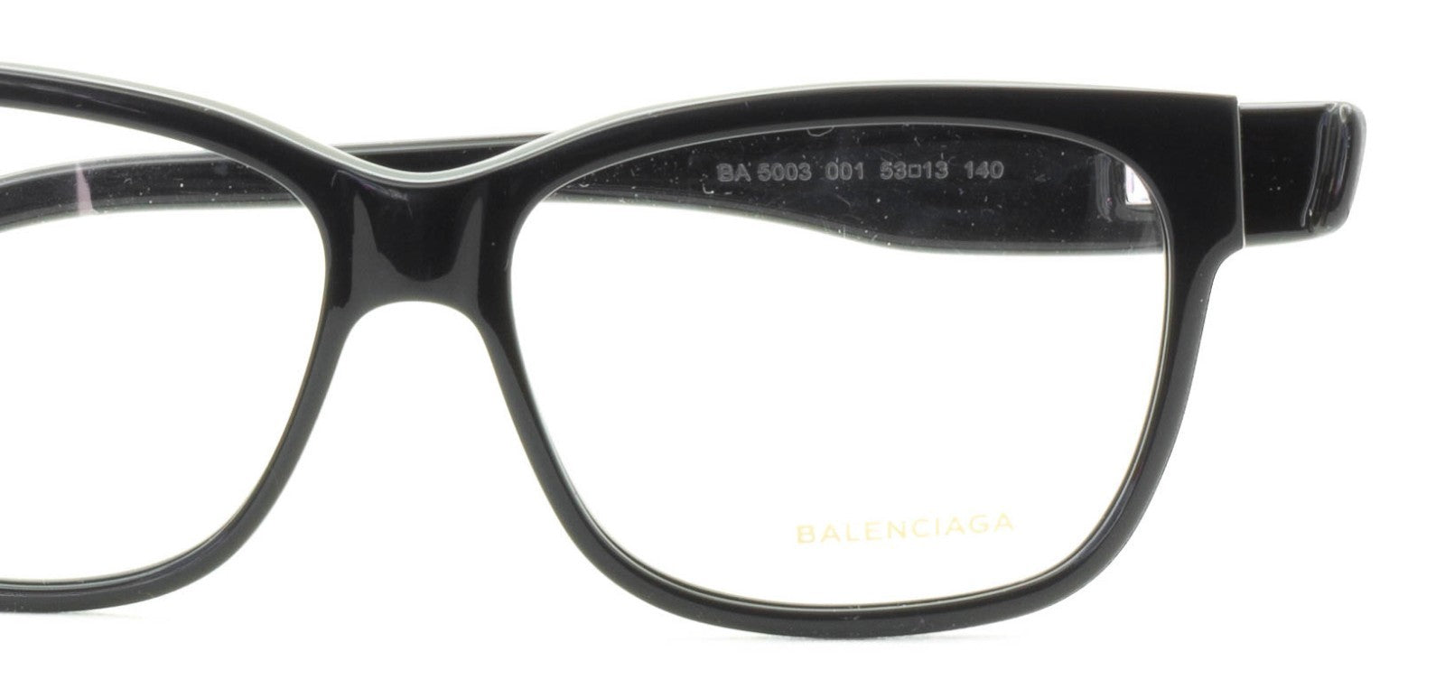 BALENCIAGA BA 5003 001 53mm Eyewear FRAMES RX Optical Eyeglasses Glasses- Italy