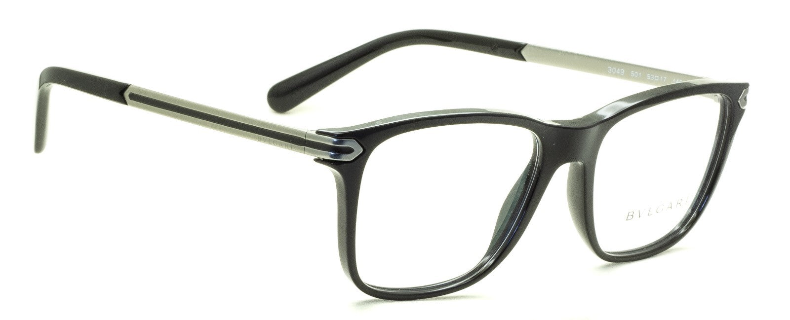 BVLGARI 3049 501 53mm Eyewear FRAMES RX Optical Glasses Eyeglasses New - Italy