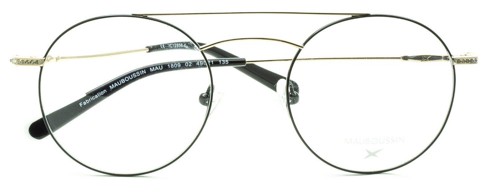 MAUBOUSSIN MAU 1809 002 49mm Eyewear FRAMES Glasses RX Optical Eyeglasses - New