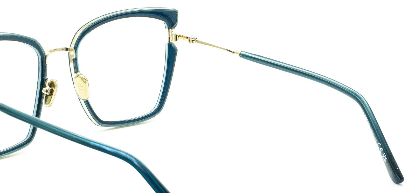 TOM FORD TF5984-B 092 54mm Blue Block Glasses Frames Eyewear RX - New BNIB Italy