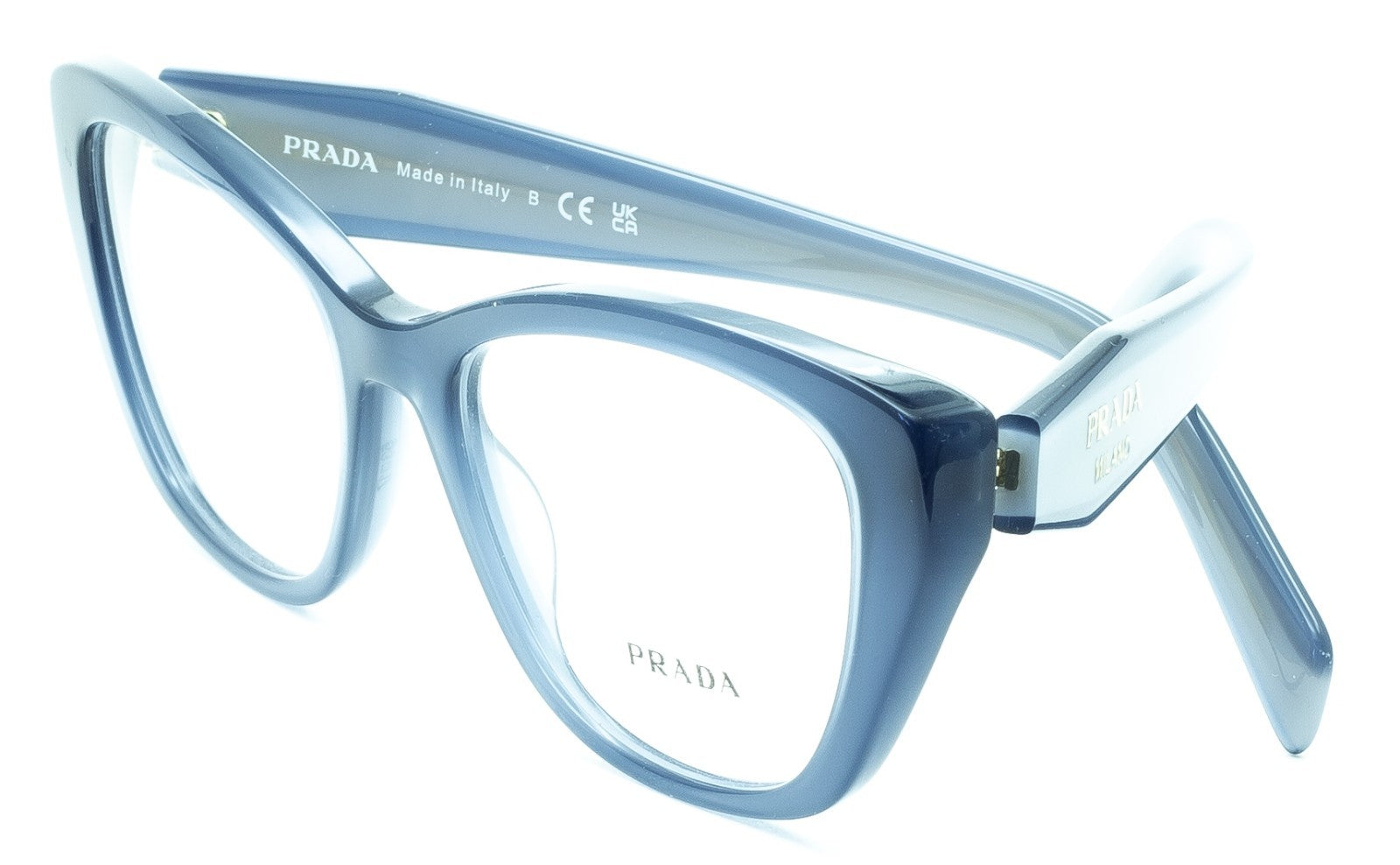 PRADA VPR 19W 07Q-1O1 53mm Eyewear FRAMES RX Optical Eyeglasses Glasses - Italy