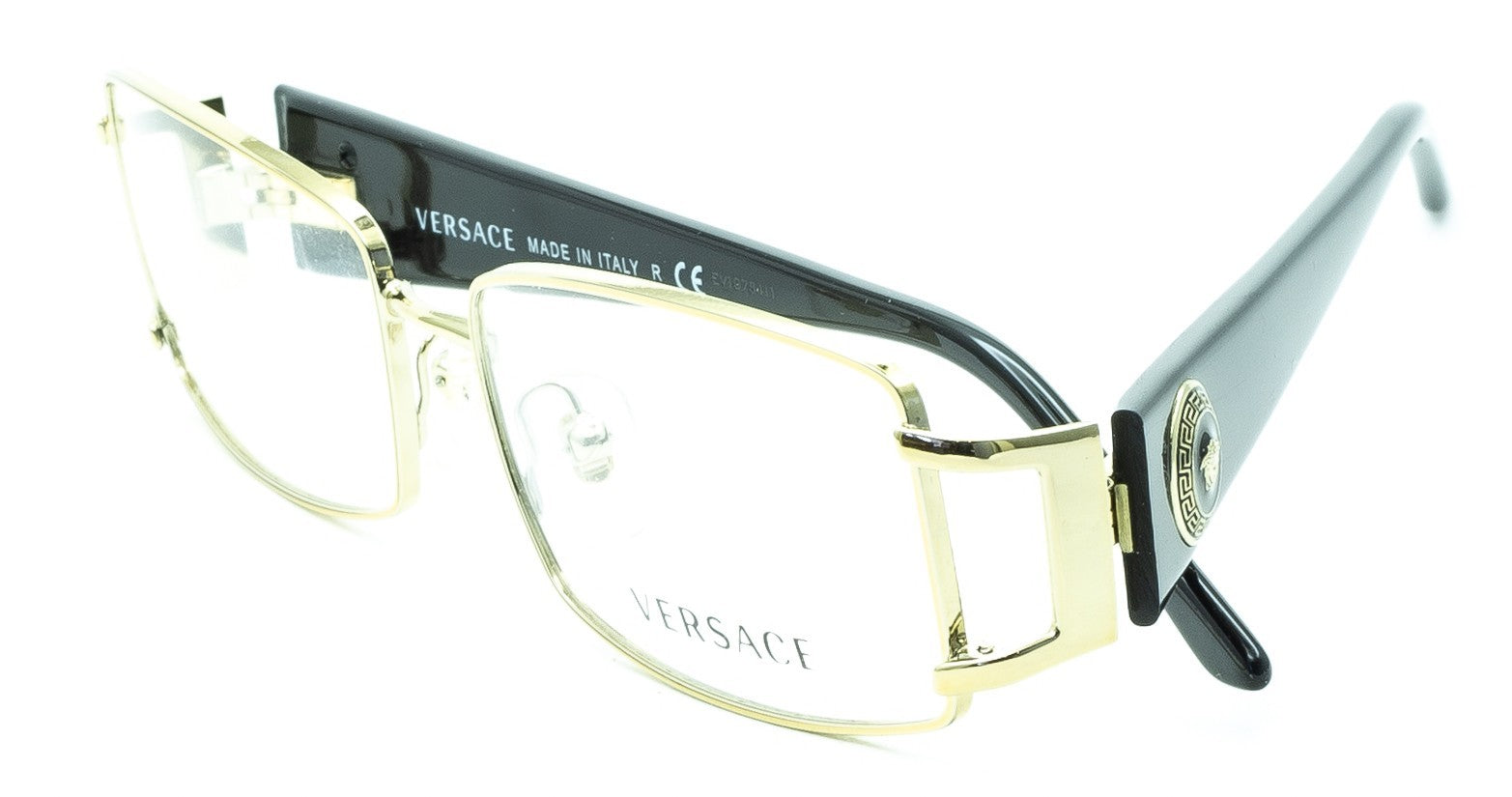 VERSACE 1163-M 1252 52mm Eyewear FRAMES Glasses RX Optical Eyeglasses New -Italy
