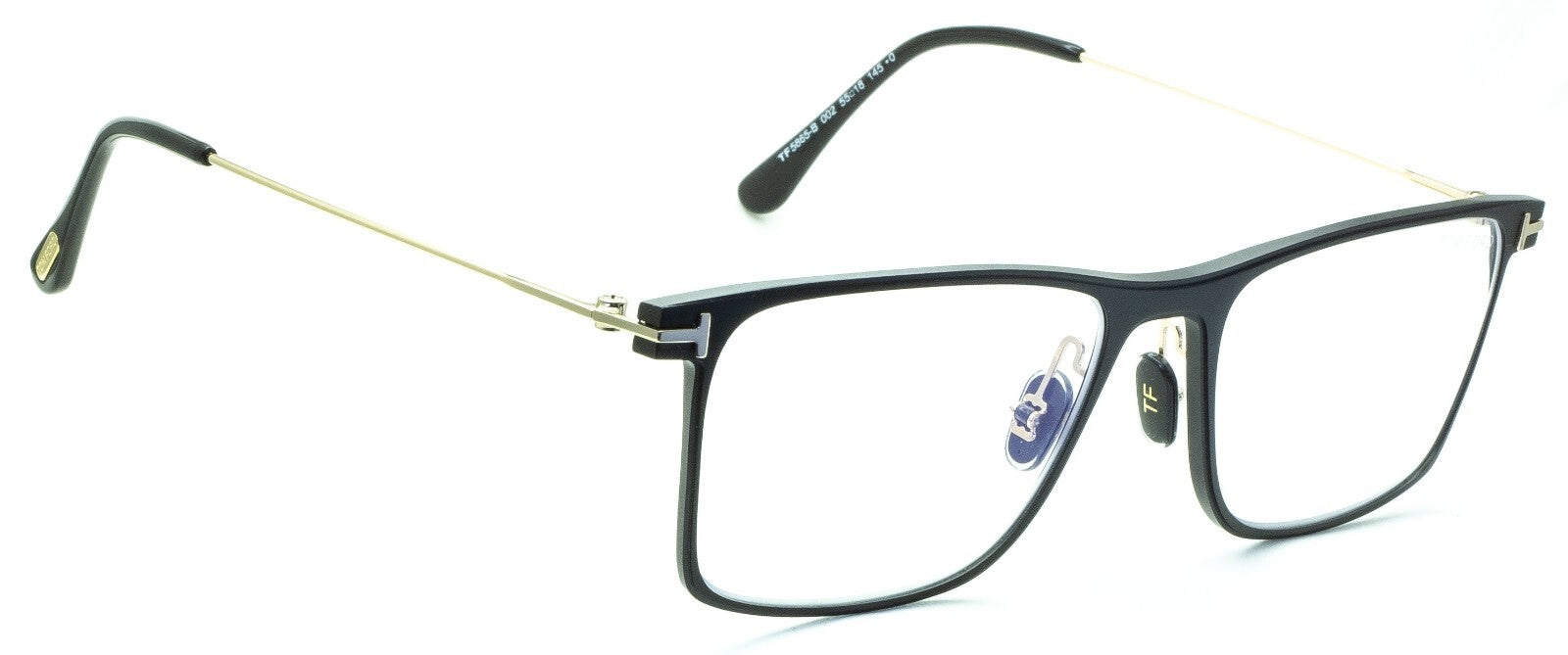 TOM FORD TF 5865-B 002 55mm RX Optical Glasses Frames Eyewear New BNIB - Italy