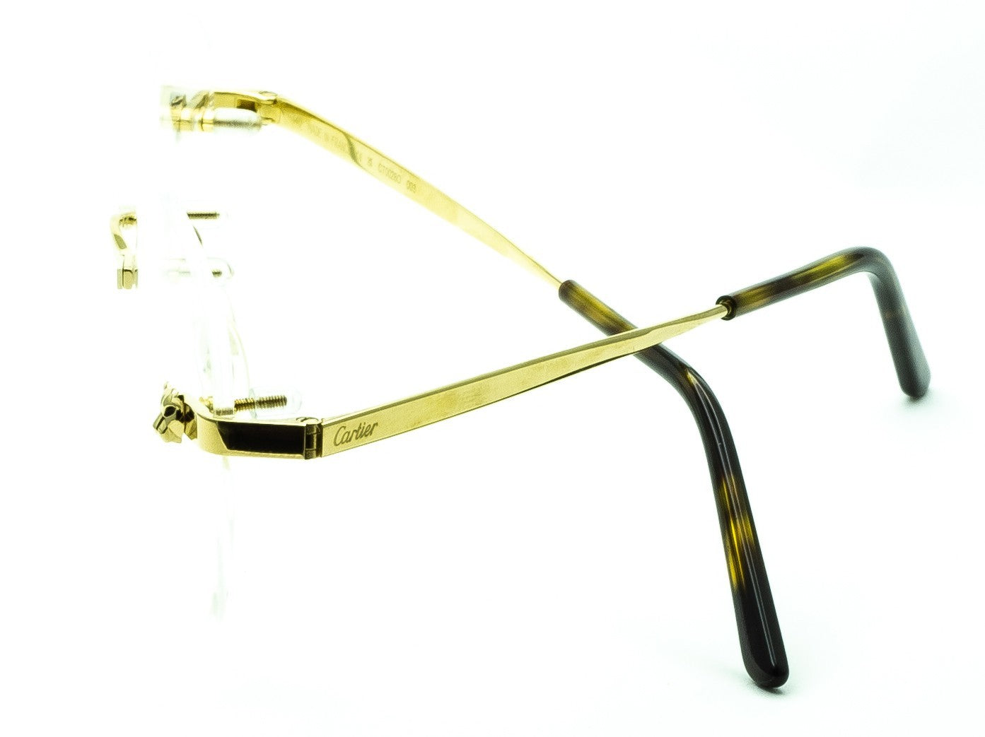 CARTIER Panthere CT0028O 003 56mm Eyewear FRAMES RX Optical Glasses - New France