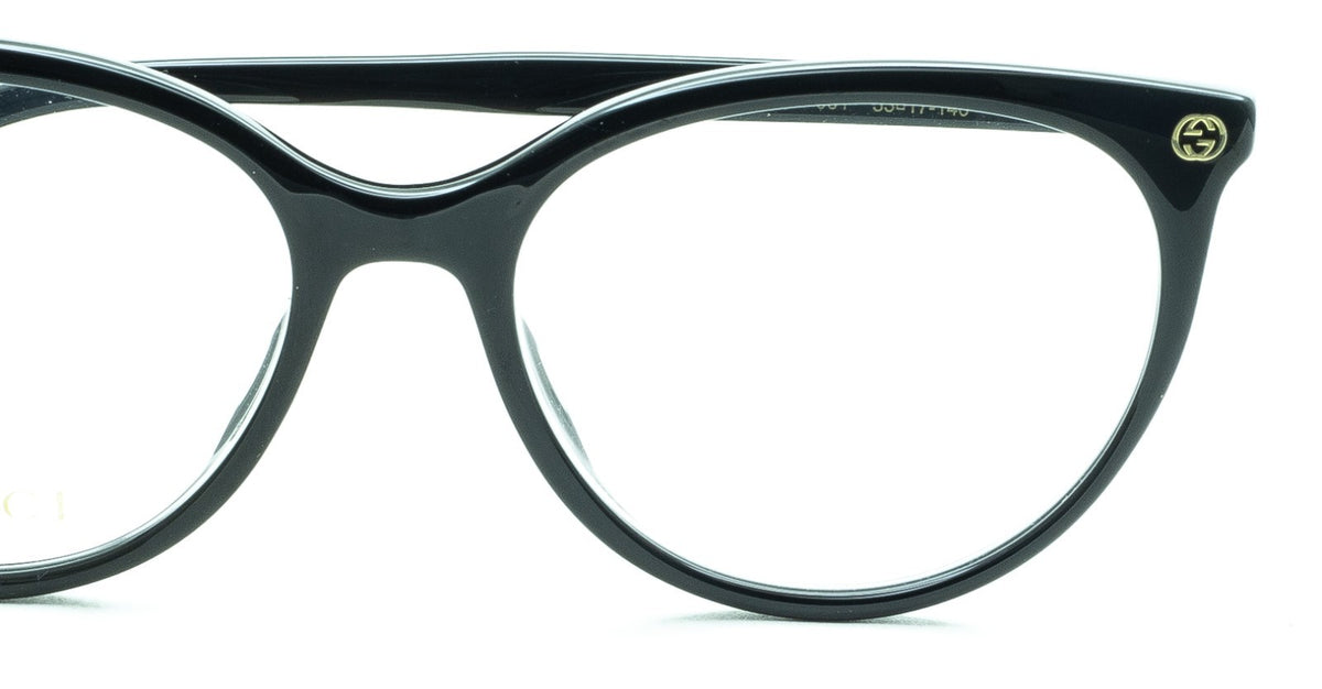 GUCCI GG 0093O 001 53mm Eyewear FRAMES Glasses RX Optical Eyeglasses New - Italy