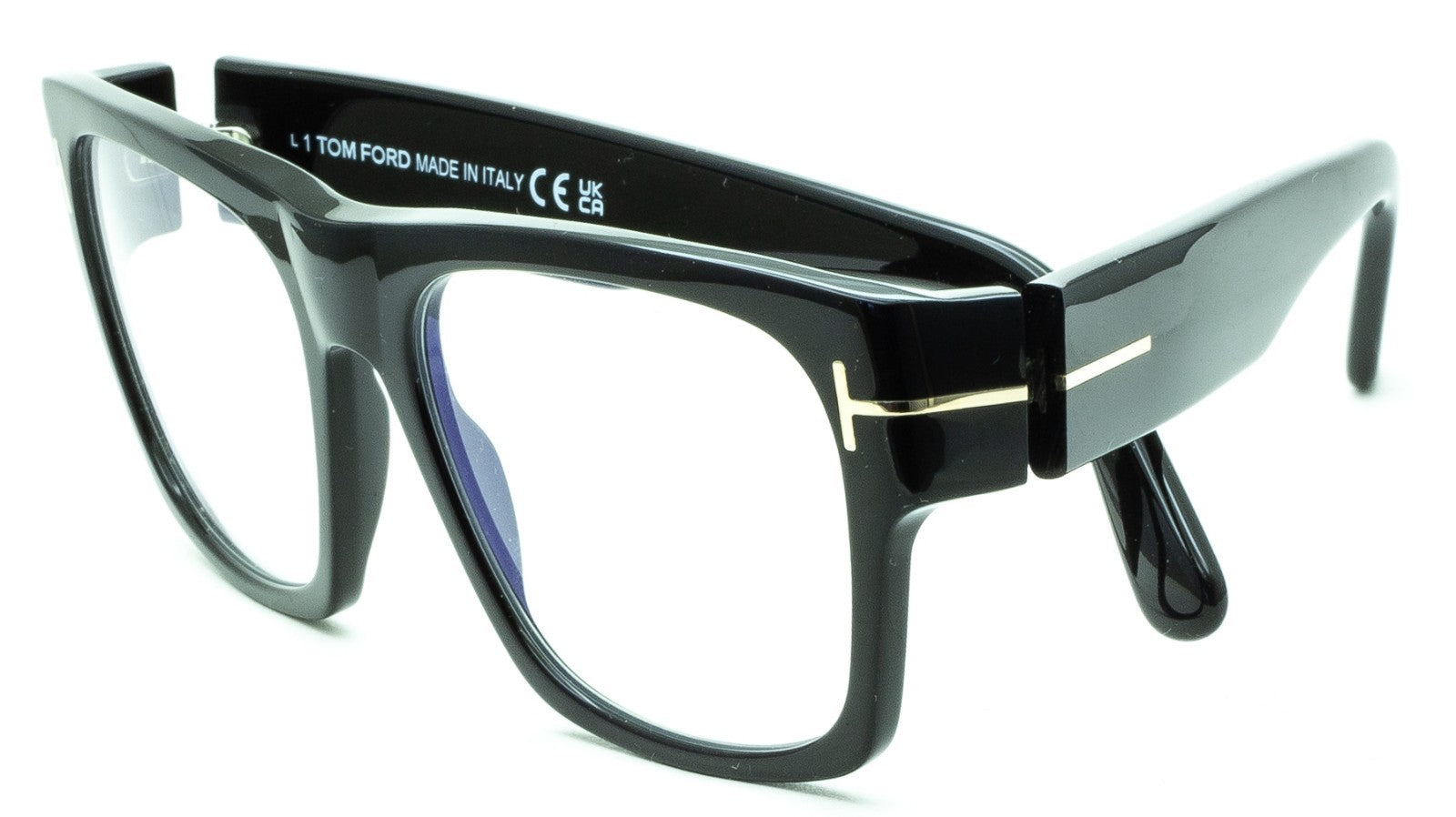 TOM FORD TF 6035-B ECO 001 55mm RX Optical Glasses Frames Eyewear BNIB - Italy