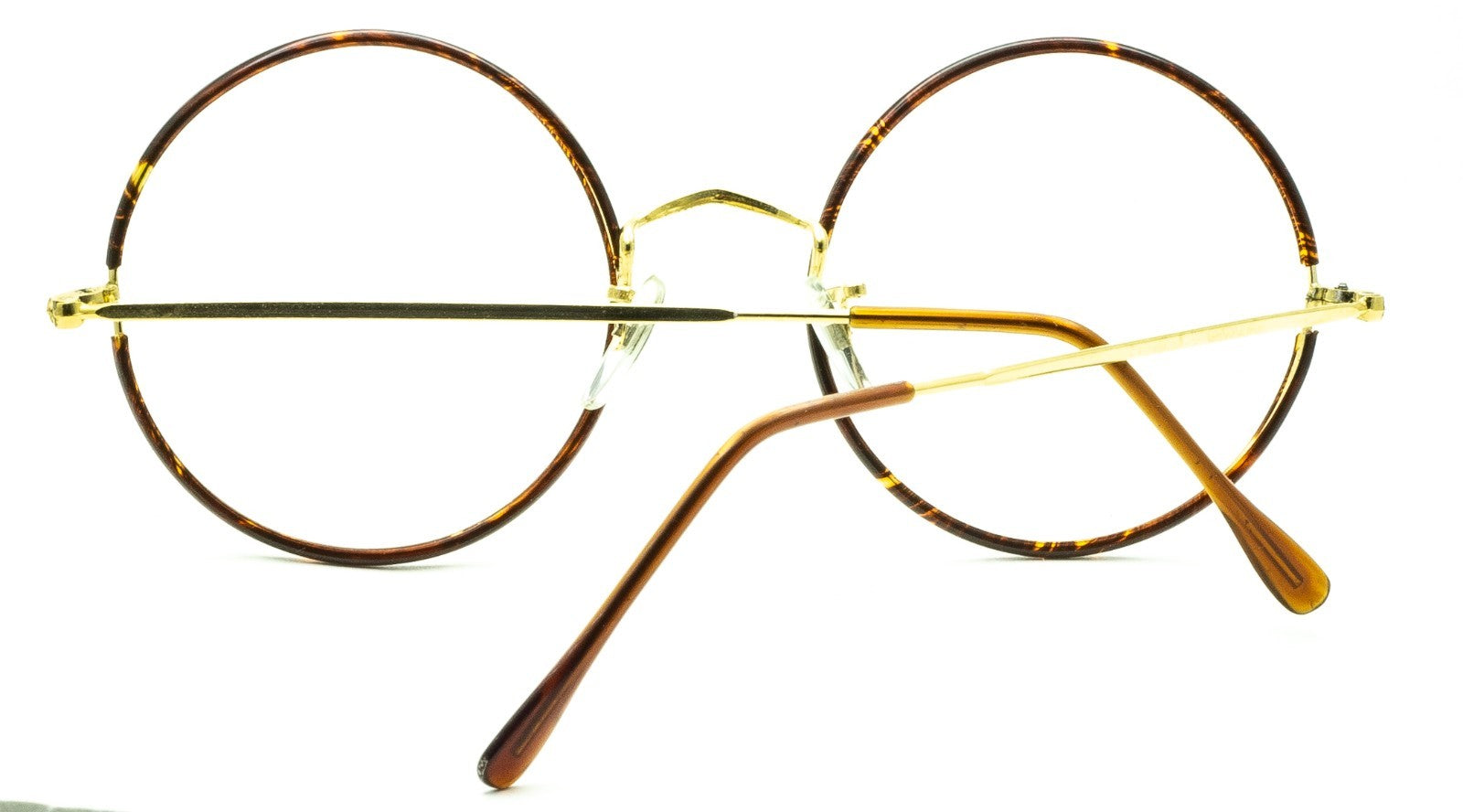 B.O.I.C. (SAVILE ROW) ENGLAND Gold 51x20mm Round RX Optical Frames Eyeglasses