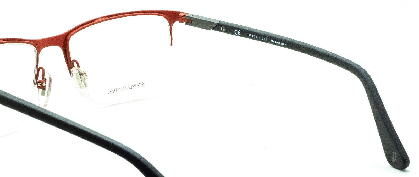 POLICE AXIOM 2 VPL884 COL. 08U8 54mm Eyewear FRAMES RX Optical - New BNIB Italy