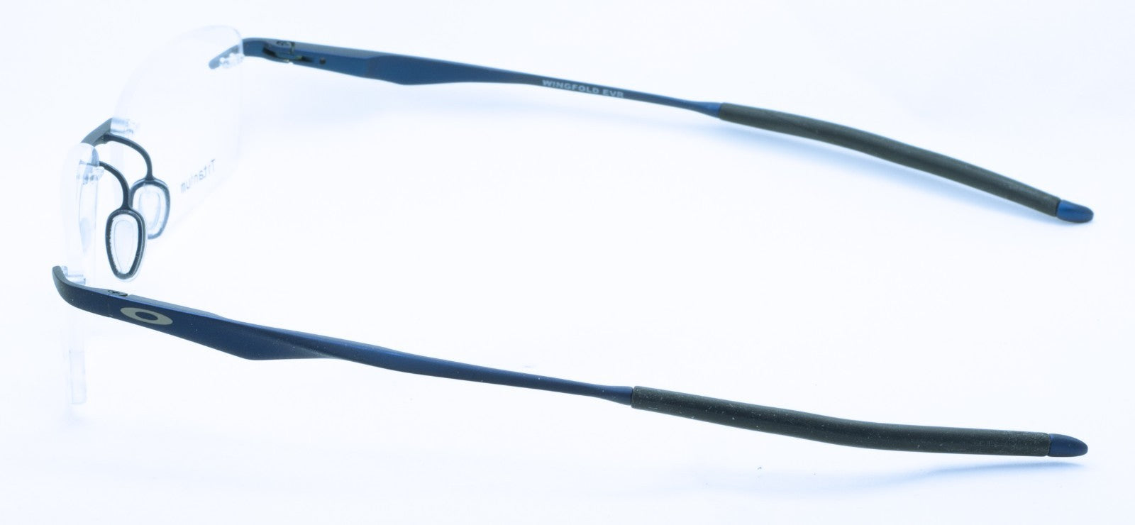 OAKLEY WINGFOLD EVR OX5118-0453 53mm Blue Eyewear FRAMES RX Optical Glasses New