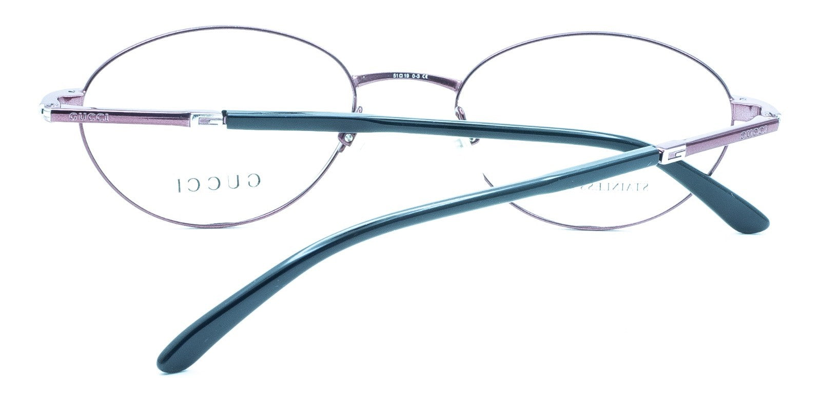 GUCCI GG 2640 7XG 51mm Vintage Eyewear FRAMES RX Optical Eyeglasses New - Italy