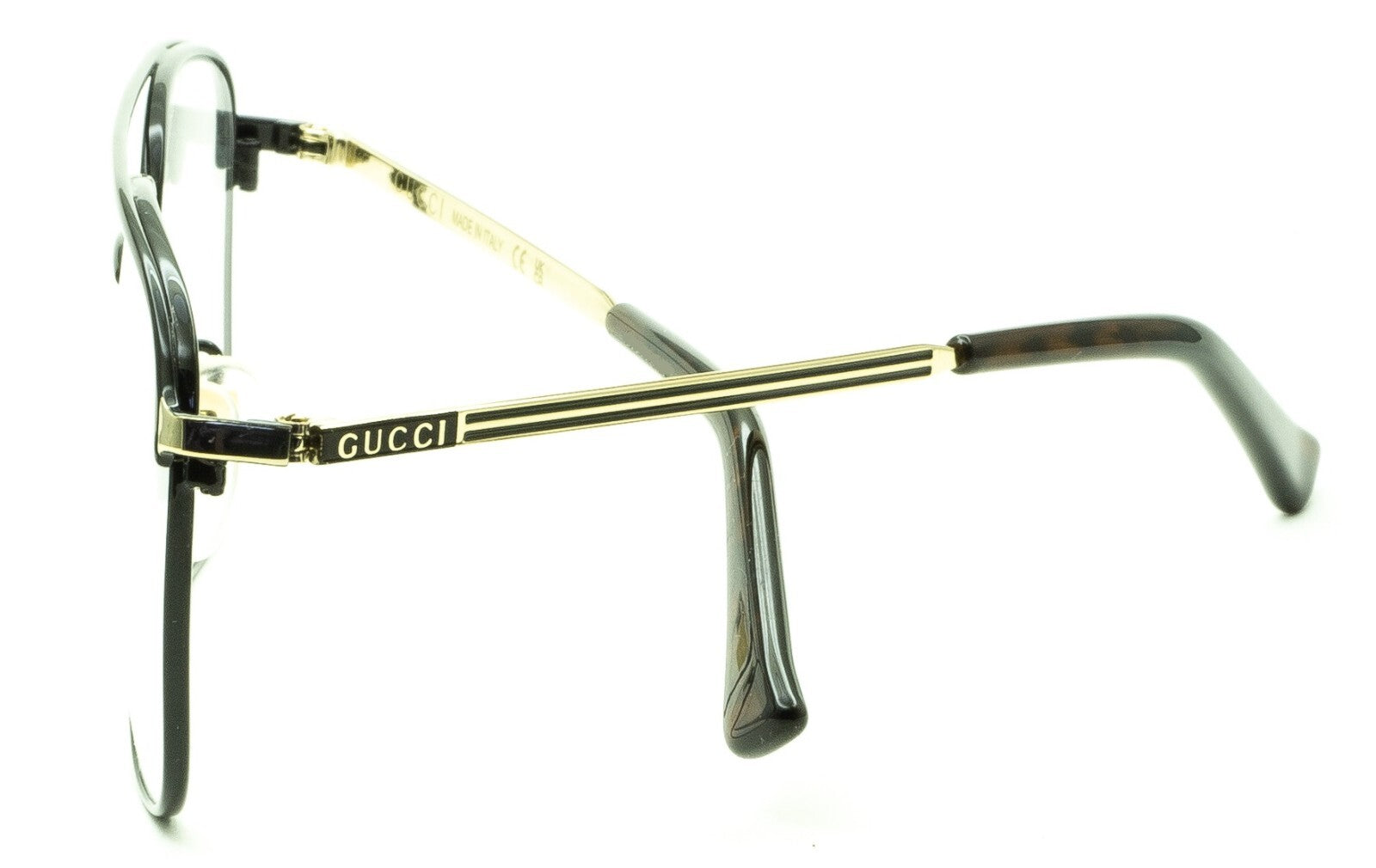 GUCCI GG 0833O 001 55mm Eyewear FRAMES Glasses RX Optical Eyeglasses - New Italy