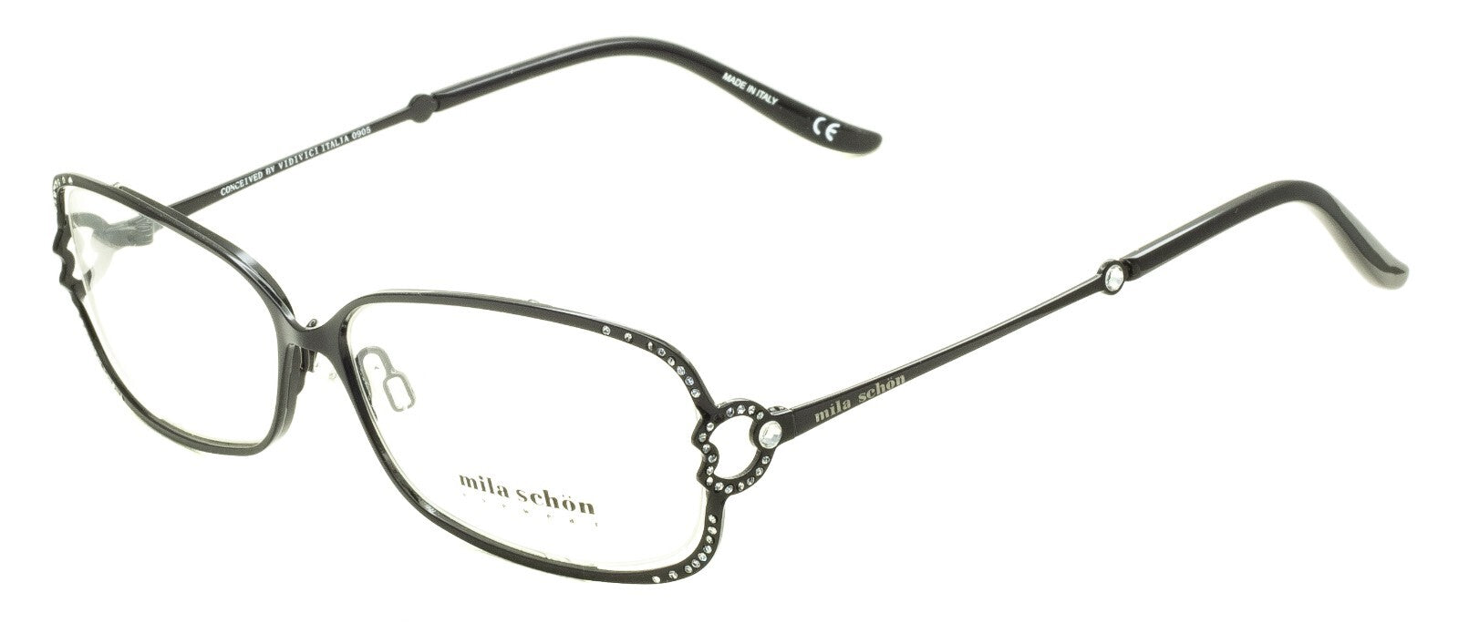 MILA SCHON MS975 C4 57mm Eyewear RX Optical FRAMES Eyeglasses Glasses -New Italy