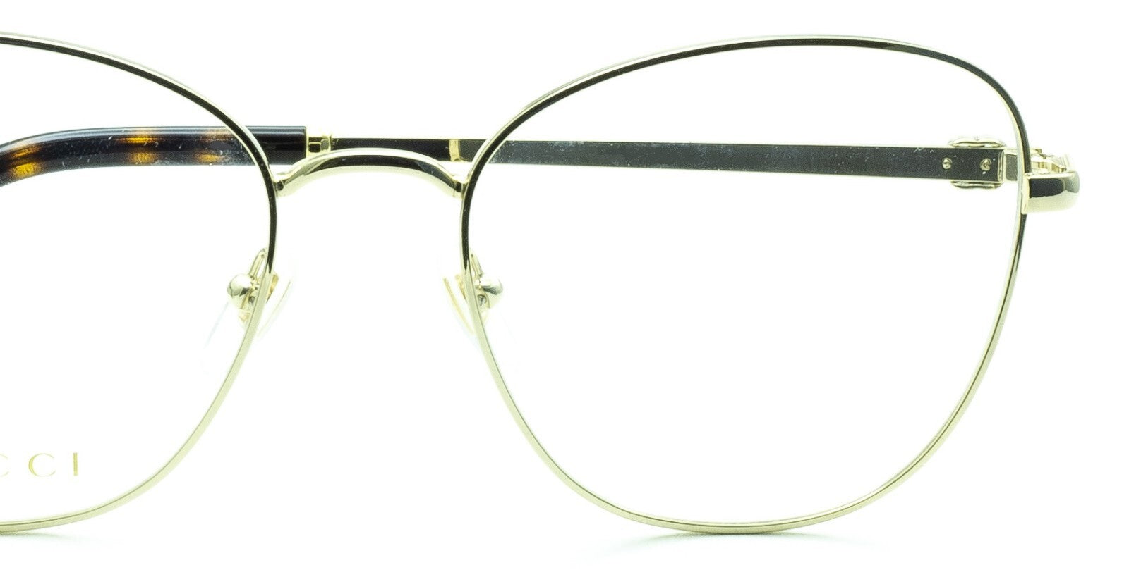 GUCCI GG 1418O 001 55mm Eyewear FRAMES Glasses RX Optical Eyeglasses - New Japan