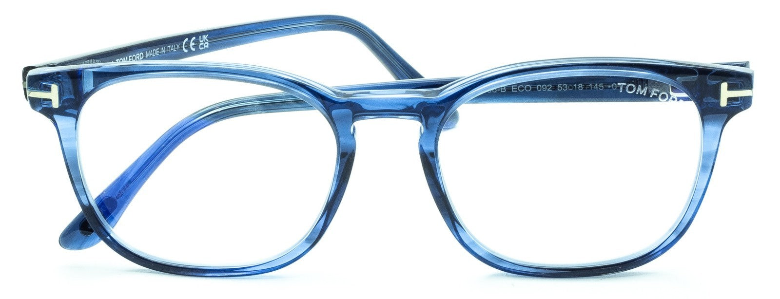TOM FORD TF 5868-B ECO 092 53mm RX Optical Glasses Frames Eyewear BNIB - Italy