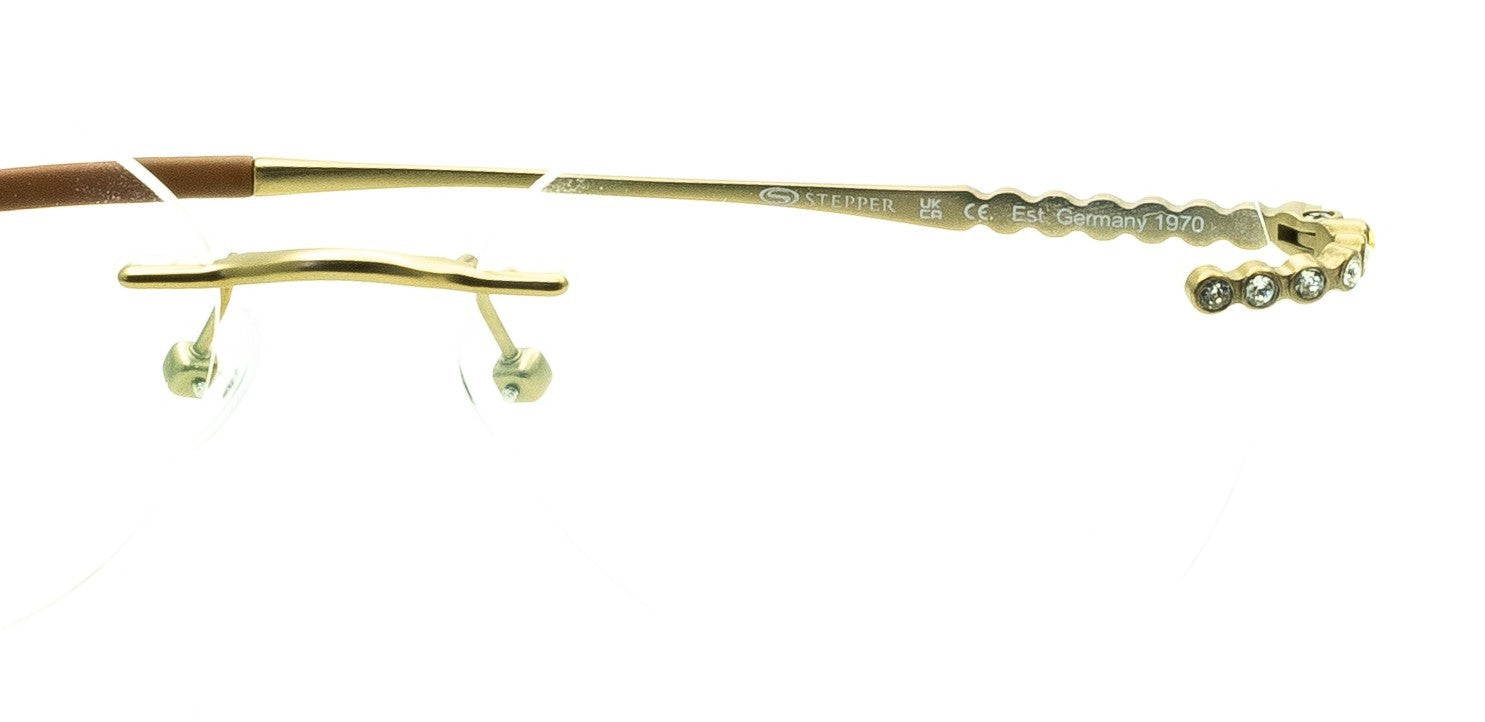 STEPPER SI-98592 F014 52mm Titanium Eyewear FRAMES RX Optical Eyeglasses Glasses