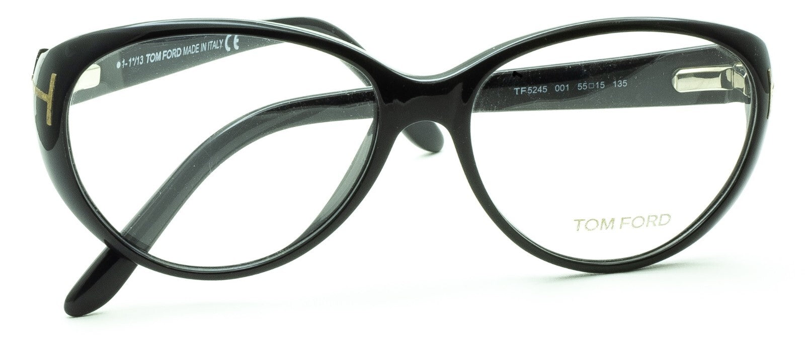 TOM FORD TF 5245 001 55mm Eyewear FRAMES RX Optical Eyeglasses Glasses New Italy