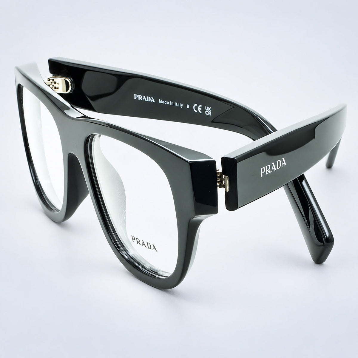 PRADA VPR D08-U 16K-1O1 53mm Eyewear FRAMES RX Optical Eyeglasses Glasses -Italy