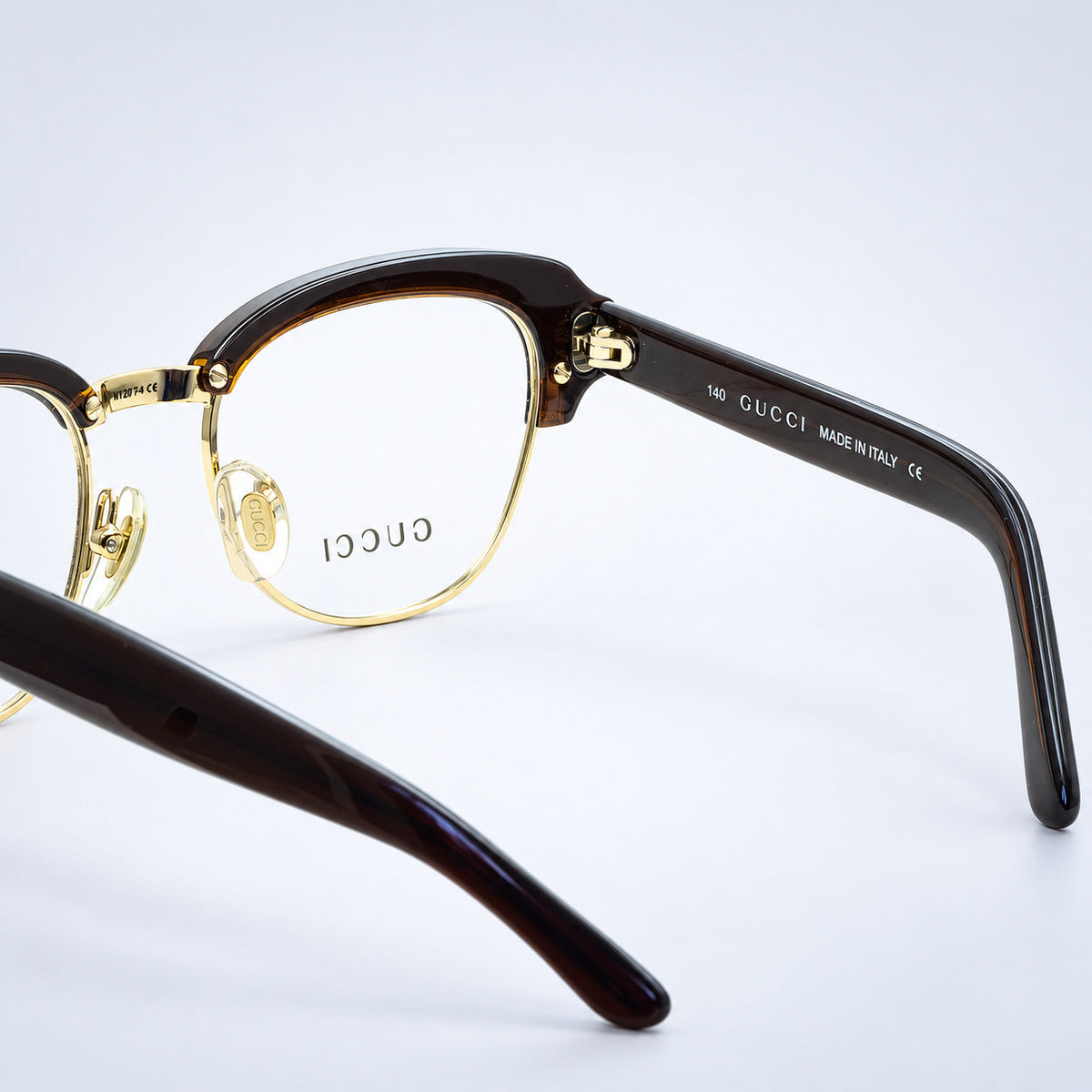 GUCCI GG 2394 806 48mm Vintage Eyewear FRAMES RX Optical Eyeglasses New - Italy