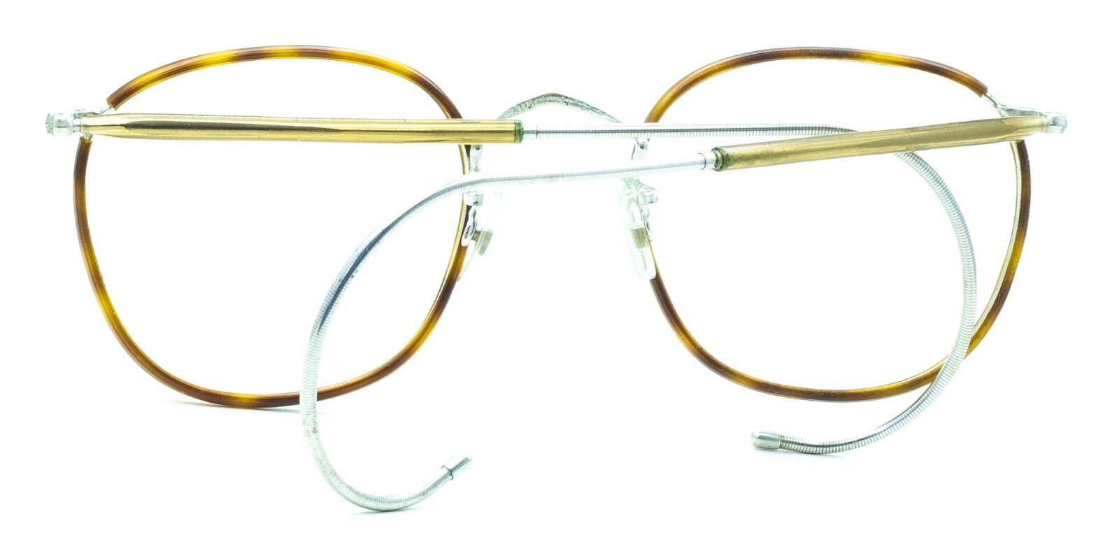 ALGHA (SAVILE ROW) Quadra Rhodium Blond 48x22mm Frames RX Optical Glasses - New
