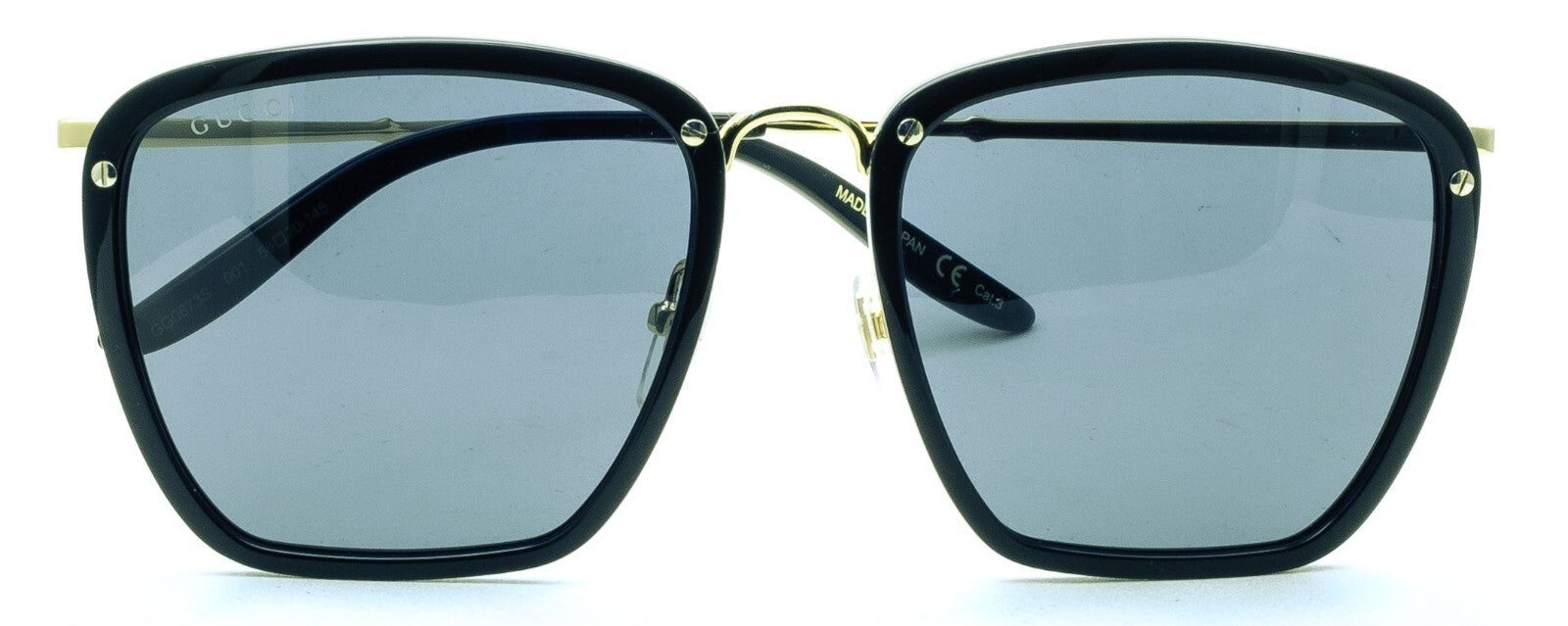 GUCCI GG0673S 001 56mm Sunglasses Designer Shades Eyewear Frames New BNIB -Japan