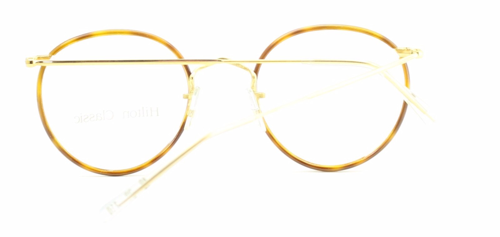 HILTON CLASSIC 1 (SAVILE ROW) Panto Blond 47x22mm Eyewear RX Optical - New NOS