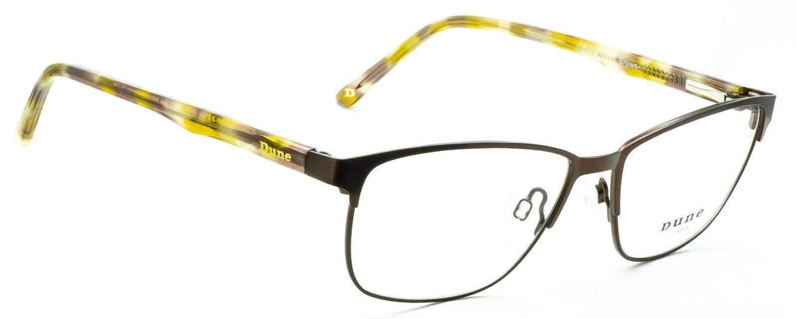 DUNE LONDON 1807 Brown 54mm Eyewear FRAMES RX Optical Glasses Eyeglasses - New