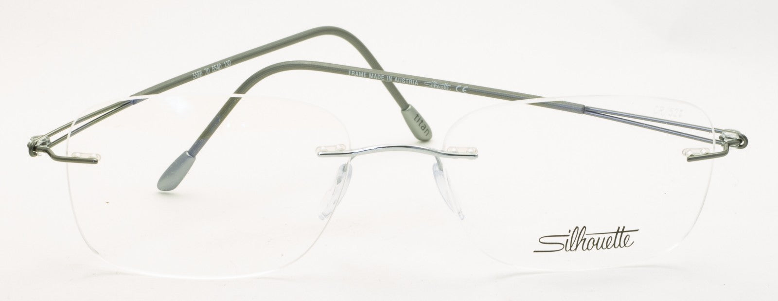 SILHOUETTE 5566 70 6540 52mm Lite Spirit FRAMES RX Optical Glasses - New Austria