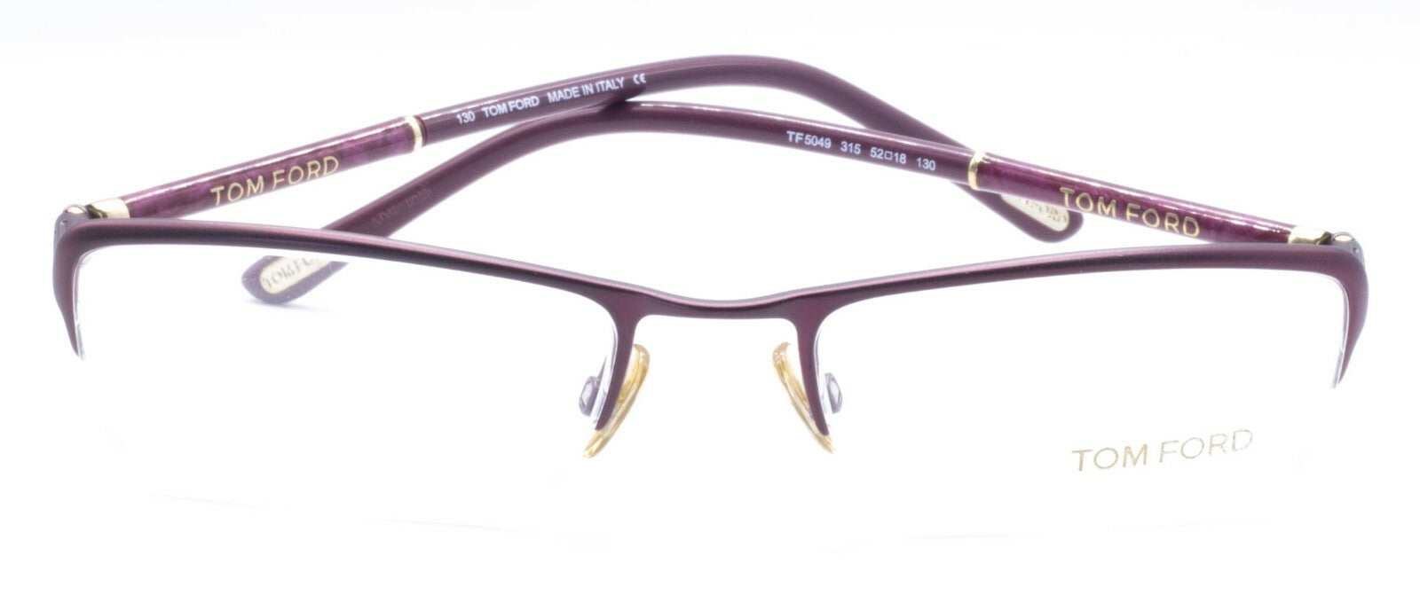 TOM FORD TF 5049 315 52mm Eyewear FRAMES RX Optical Eyeglasses Glasses New Italy