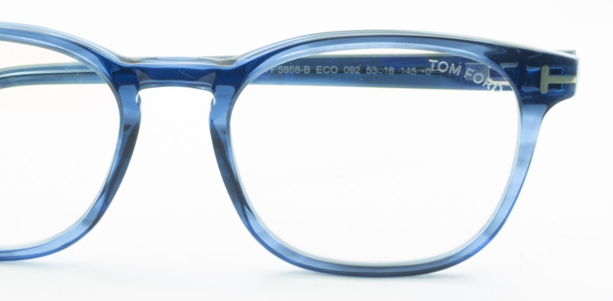 TOM FORD TF 5868-B ECO 092 53mm Eyewear FRAMES RX Optical Glasses New - Italy