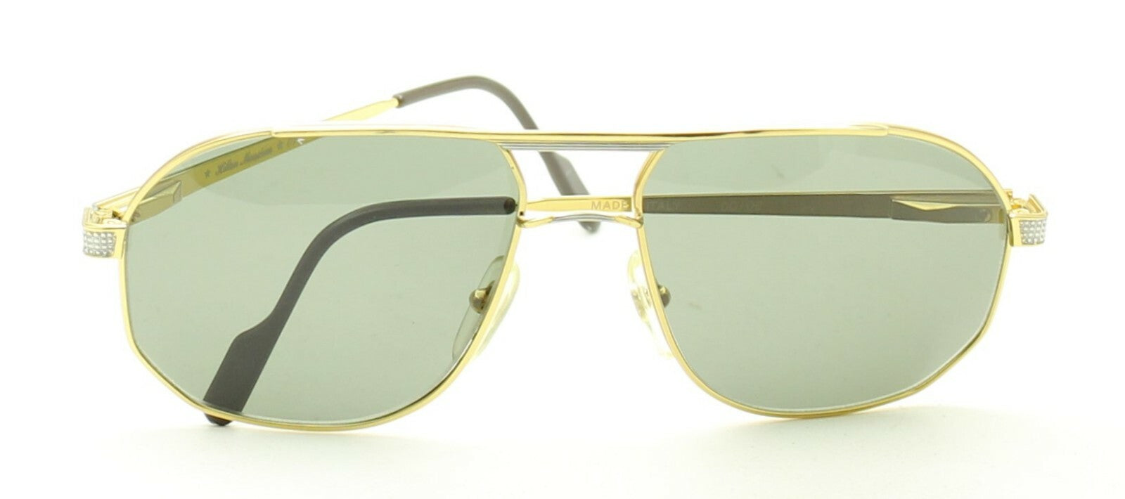 Hilton Eyewear Vintage Monsieur 018 00/06 56x20mm Sunglasses Shades Frames - NOS