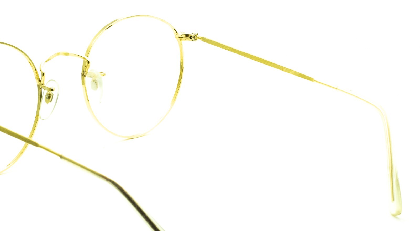 B.O.I.C. (SAVILE ROW) ENGLAND Gold 49x22mm PANTO Frames RX Optical EyeglassesNOS