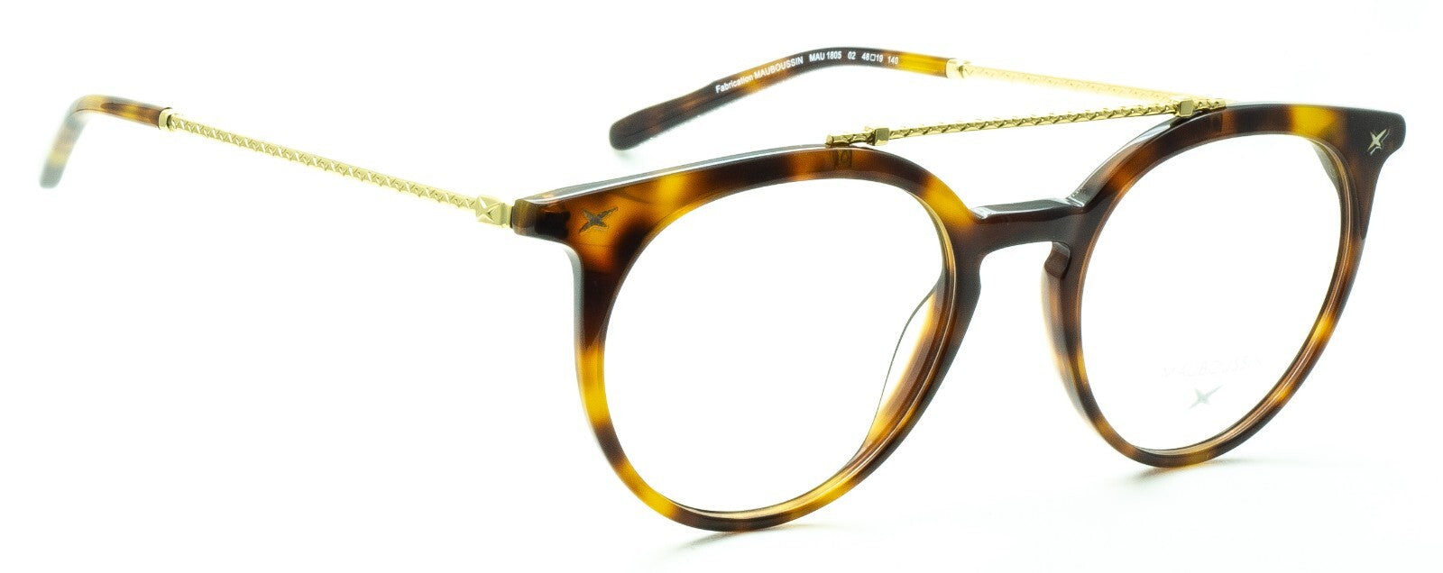 MAUBOUSSIN MAU 1805 002 48mm Eyewear FRAMES Glasses RX Optical Eyeglasses - New