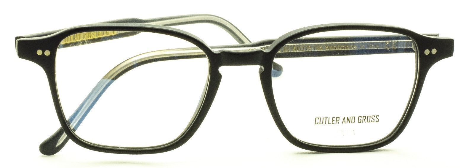 CUTLER & GROSS London CGOP 1360 C:01 51mm Eyewear FRAMES RX Optical Glasses -New