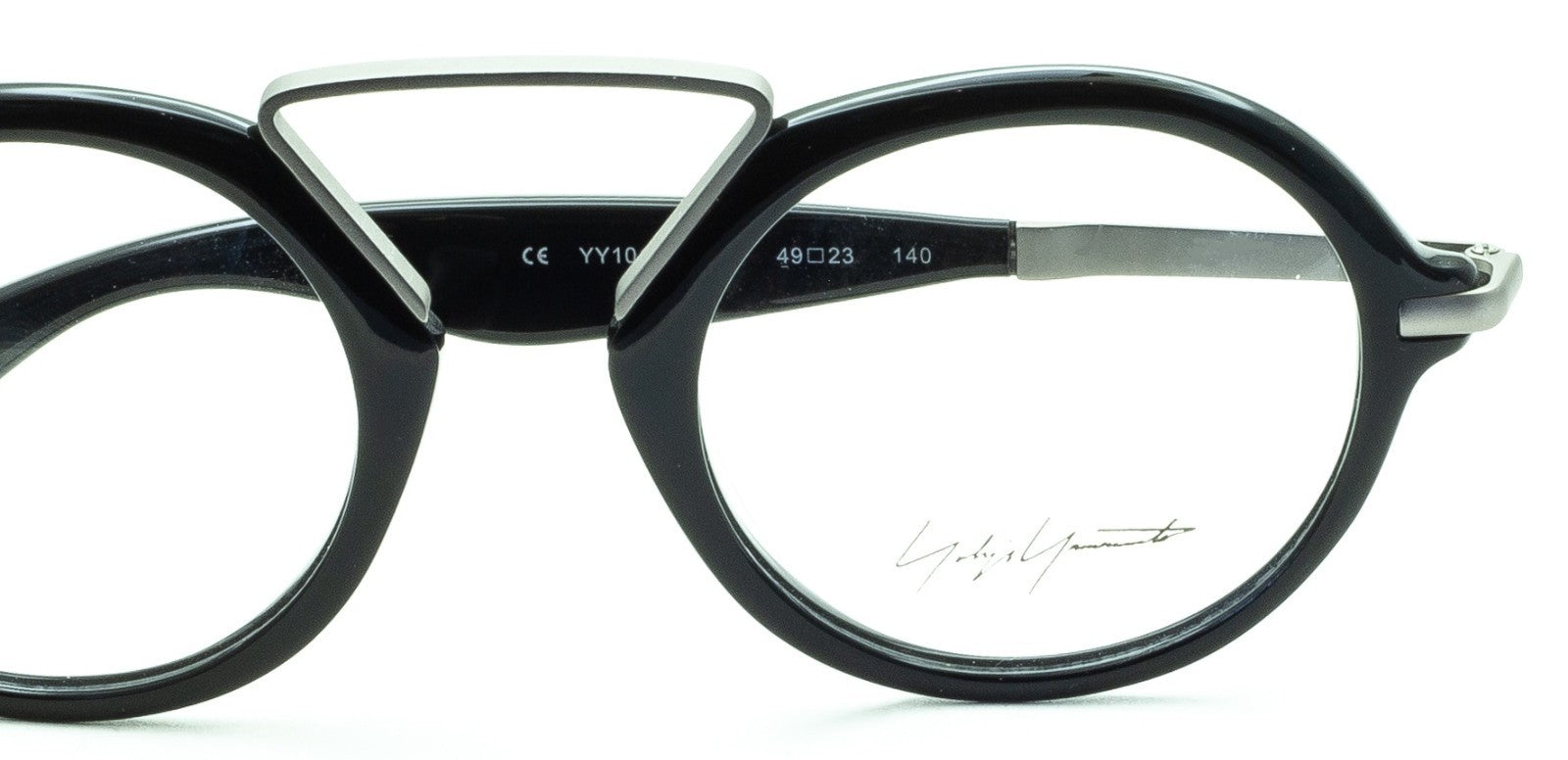 YOHJI YAMAMOTO YY1017 019 49mm Eyewear Eyeglasses Frames RX Optical - New France