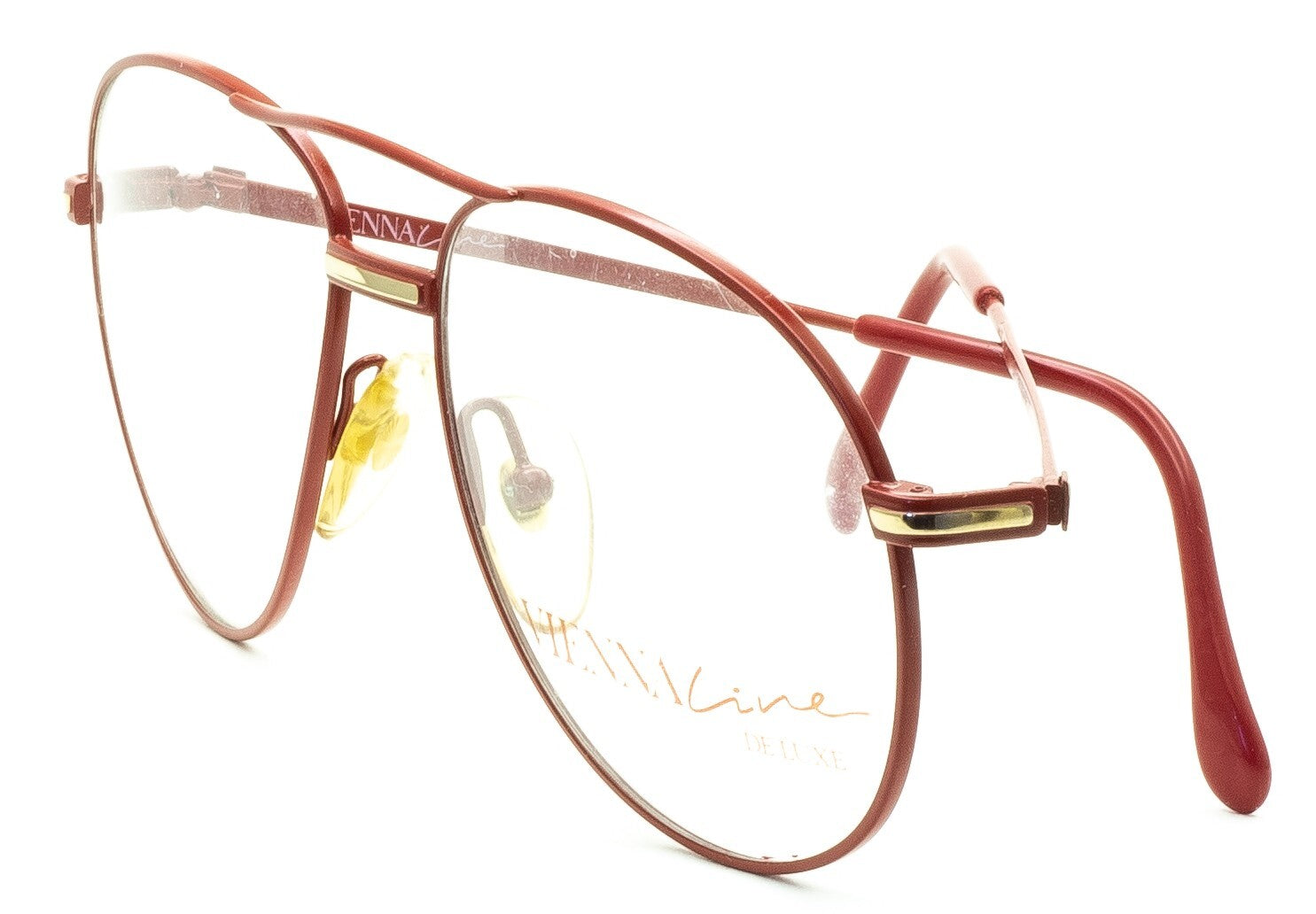 VIENNA LINE De Luxe 1417 30 56mm Vintage RX Optical Eyewear FRAMES New NOS Italy