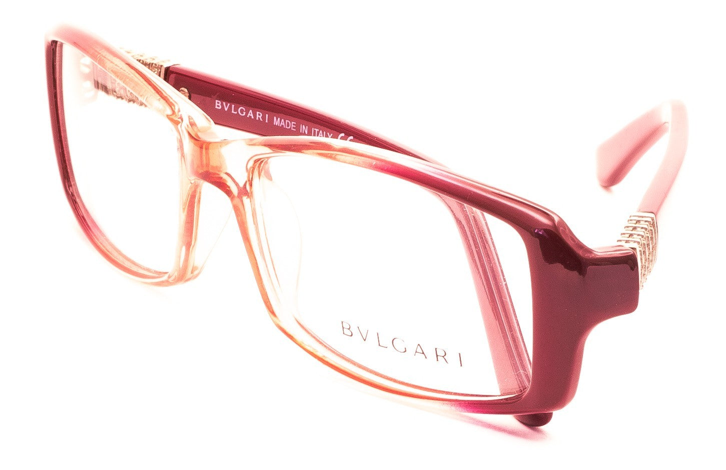 BVLGARI BV001 C4 53mm Eyewear Glasses RX Optical Eyeglasses FRAMES - New Italy