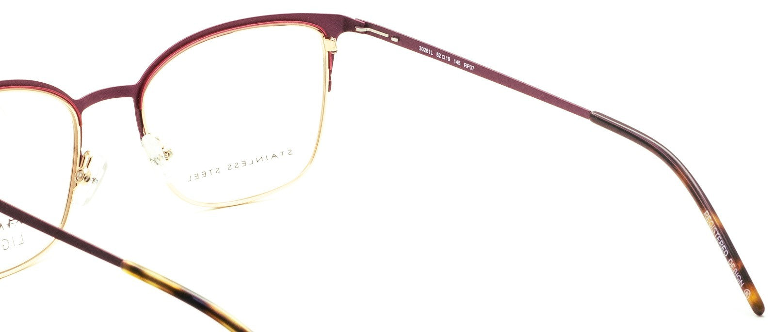 MOREL France LIGHTEC 30261L RP07 52mm Eyewear FRAMES Glasses RX Optical - New