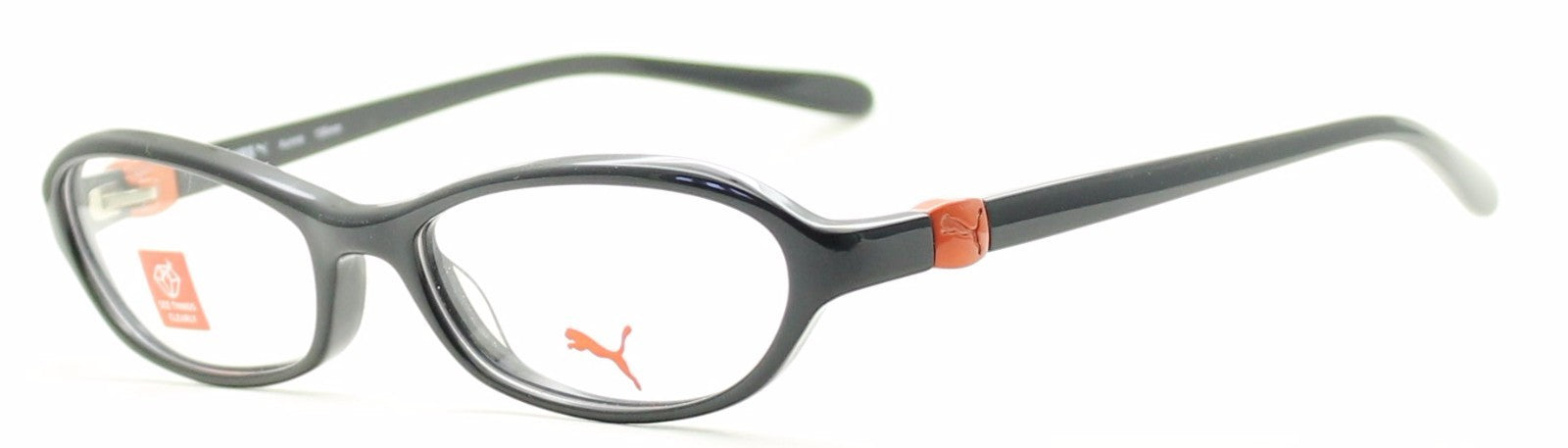 PUMA Aurora PU15264 BK 50mm Eyewear RX Optical FRAMES Glasses Eyeglasses - New