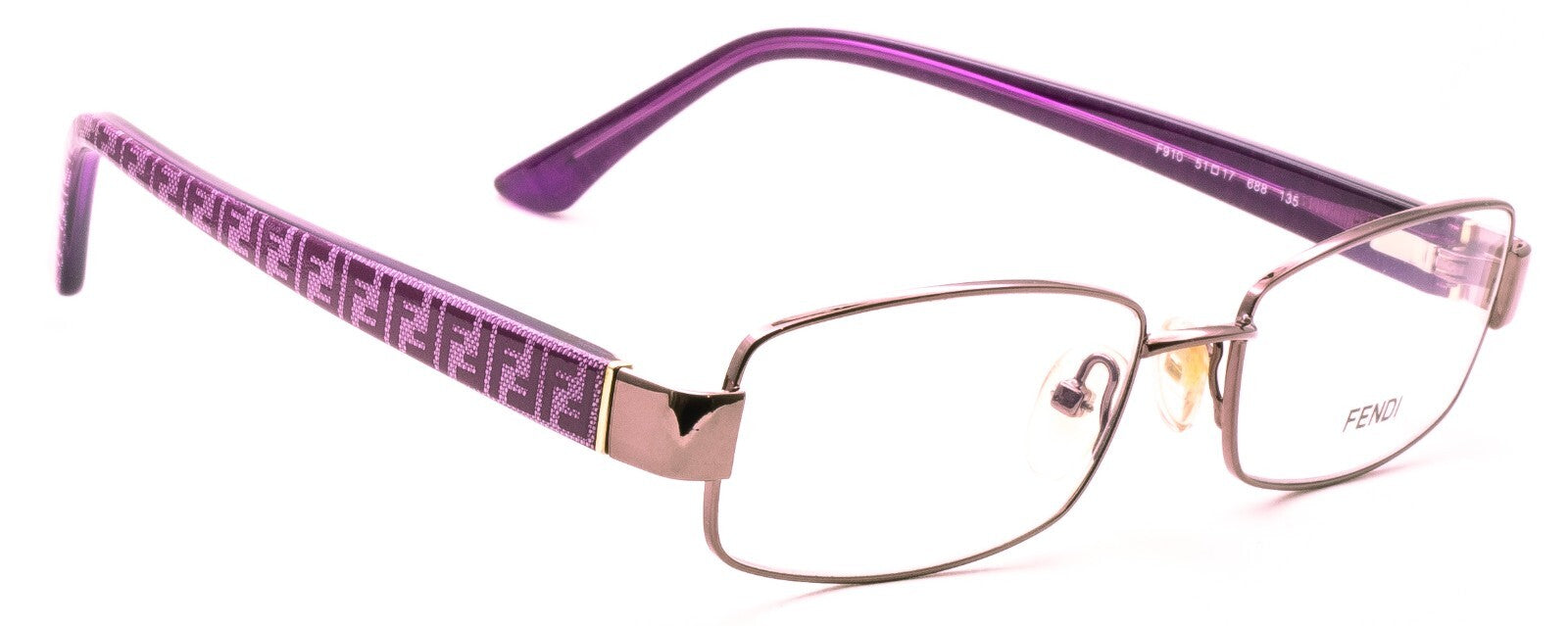 FENDI F910 688 51mm Eyewear RX Optical FRAMES Glasses Eyeglasses -New BNIB Italy