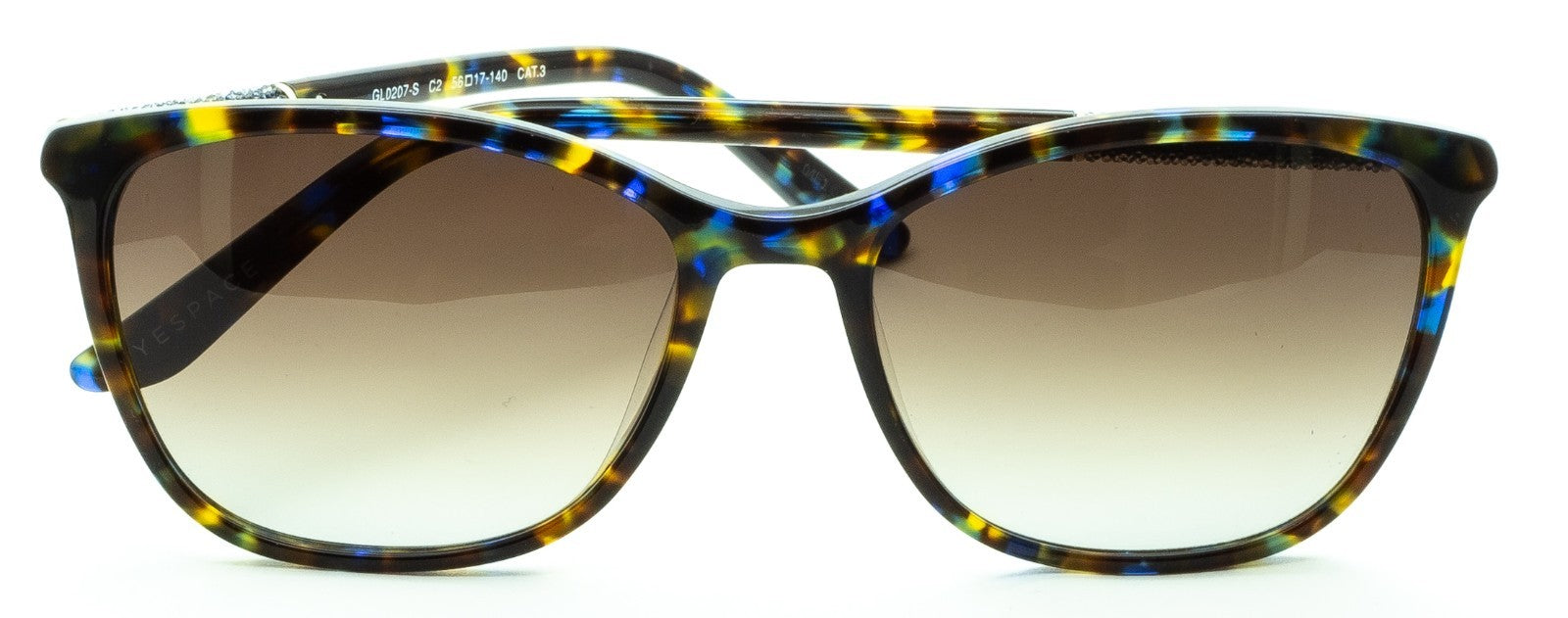 EYESPACE PALAZZO GL0207-S C2 56mm Cat 3 Sunglasses Shades Eyewear FRAMES - New