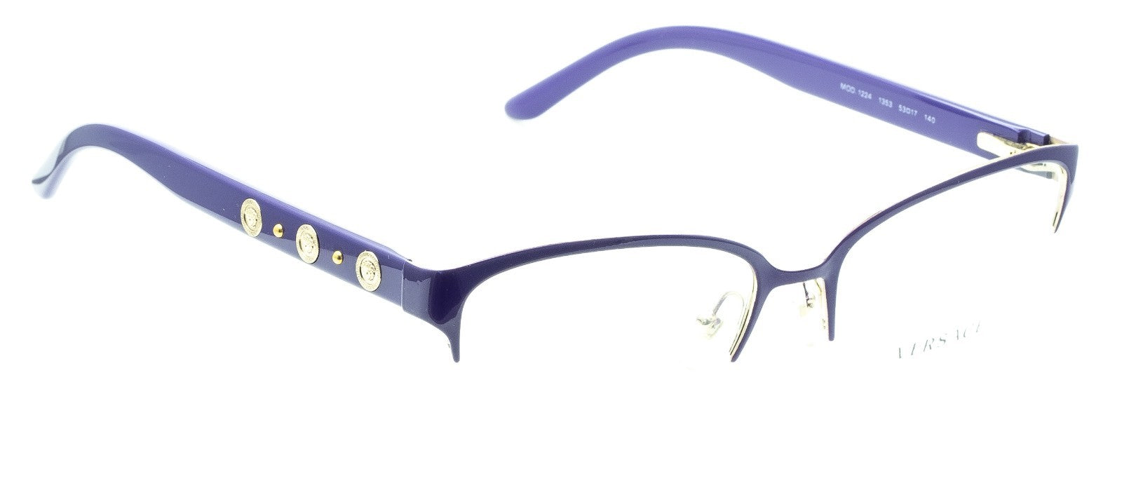 VERSACE MOD 1224 1353 53mm Eyewear FRAMES RX Optical Eyeglasses Glasses - Italy