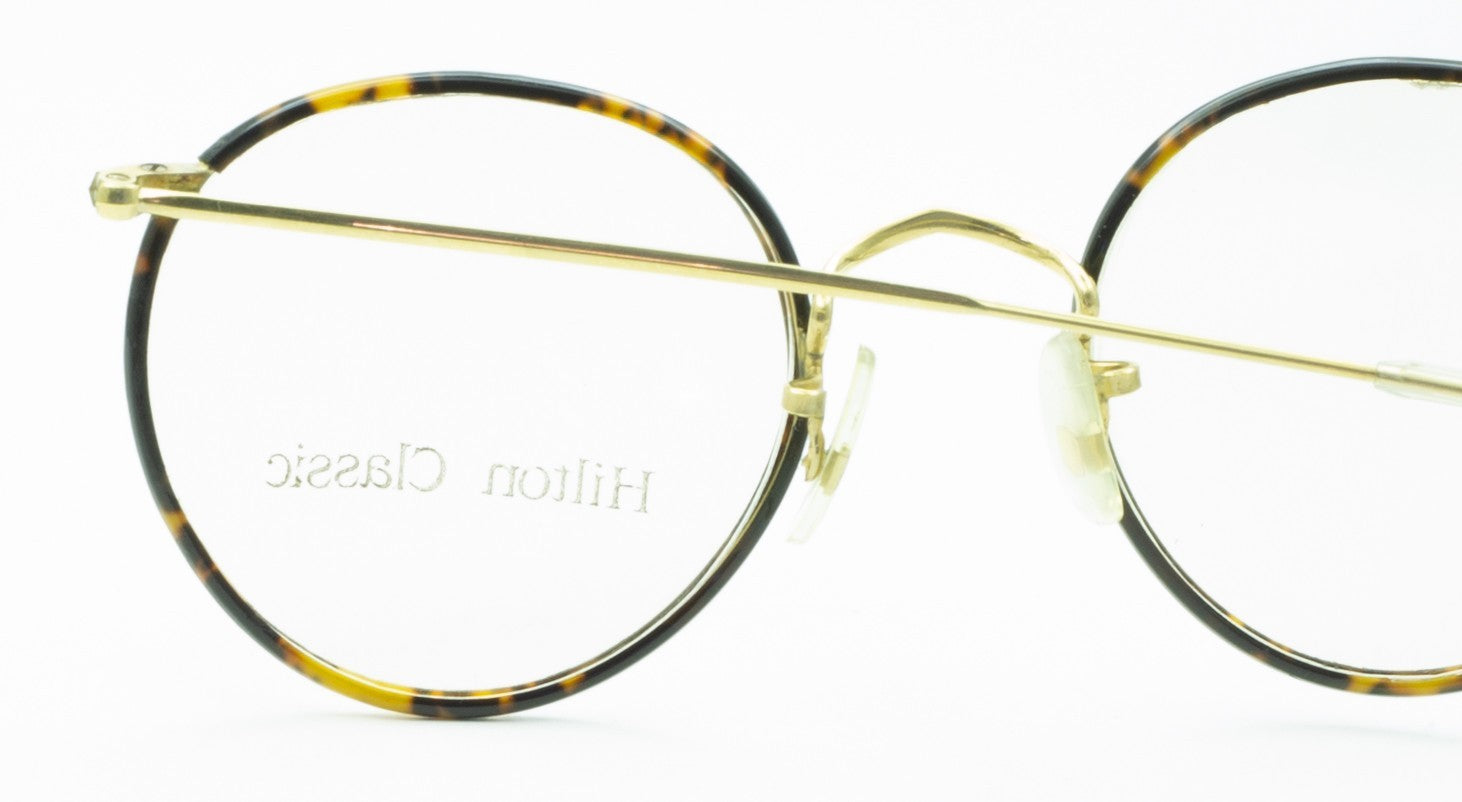 HILTON CLASSIC 1 (SAVILE ROW) Panto Tortoise 47x20mm Eyewear RX Optical - NOS