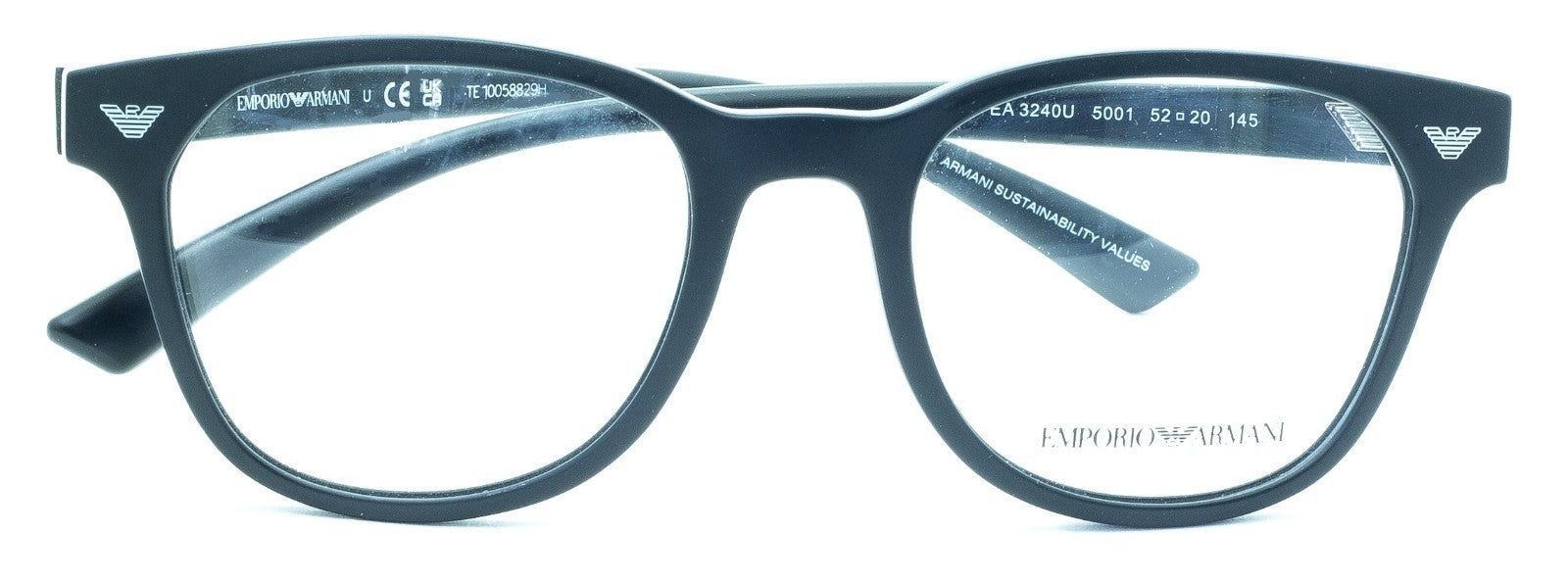 EMPORIO ARMANI EA 3240U 5001 52mm Eyewear FRAMES RX Optical Glasses Eyeglasses