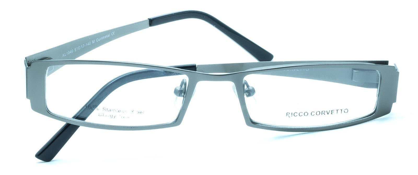 RICCO CORVETTO KL1046 51mm FRAMES RX Optical Glasses Eyeglasses Eyewear - New