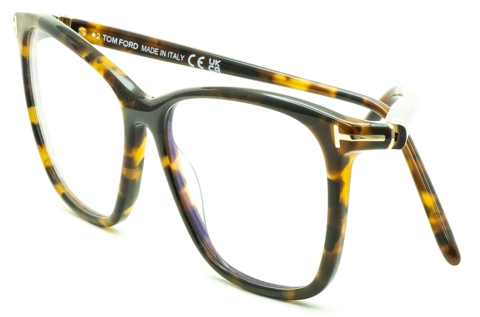 TOM FORD TF 5989-B ECO 052 55mm Eyewear FRAMES RX Optical Glasses New - Italy