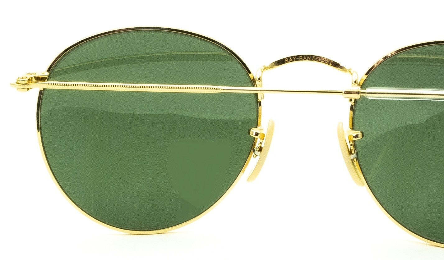 RAYBAN RB 3447 Round 001 2N 50mm Sunglasses Shades Eyewear Frames - New Italy