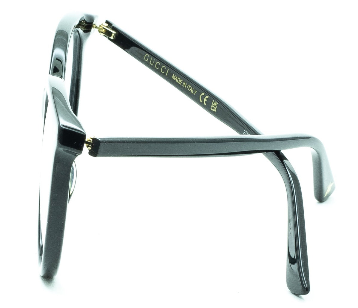 GUCCI GG 0093O 001 53mm Eyewear FRAMES Glasses RX Optical Eyeglasses New - Italy